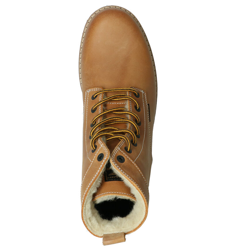 PME Solar Cognac Boots in leer (254771)