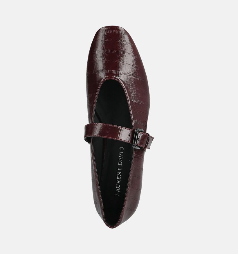 Laurent David Bordeaux Ballerina's voor dames (378282)
