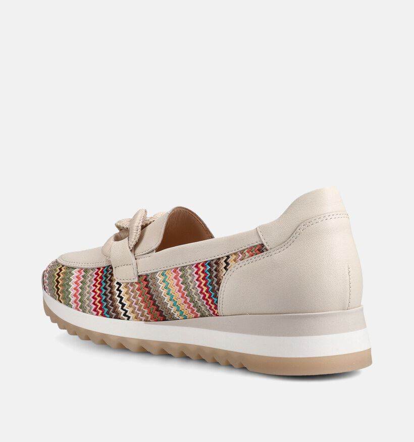 Gabor Best Fitting Beige Mocassins voor dames (371154) - geschikt voor steunzolen
