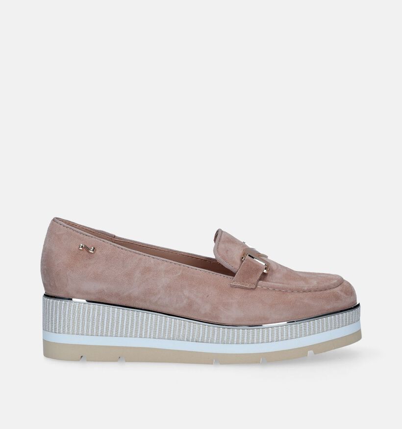 Nathan-Baume Chaussures à enfiler en Nude pour femmes (340413)