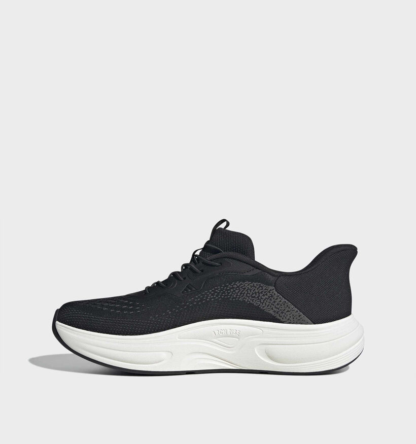 adidas Cloudfoam Cuxxion Rapidfit Baskets en Noir pour hommes (375312) - pour semelles orthop&eacute;diques