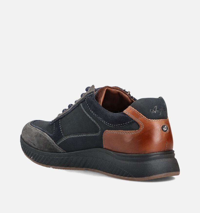 Australian Maurizio Blauwe Veterschoenen voor heren (361657) - geschikt voor steunzolen