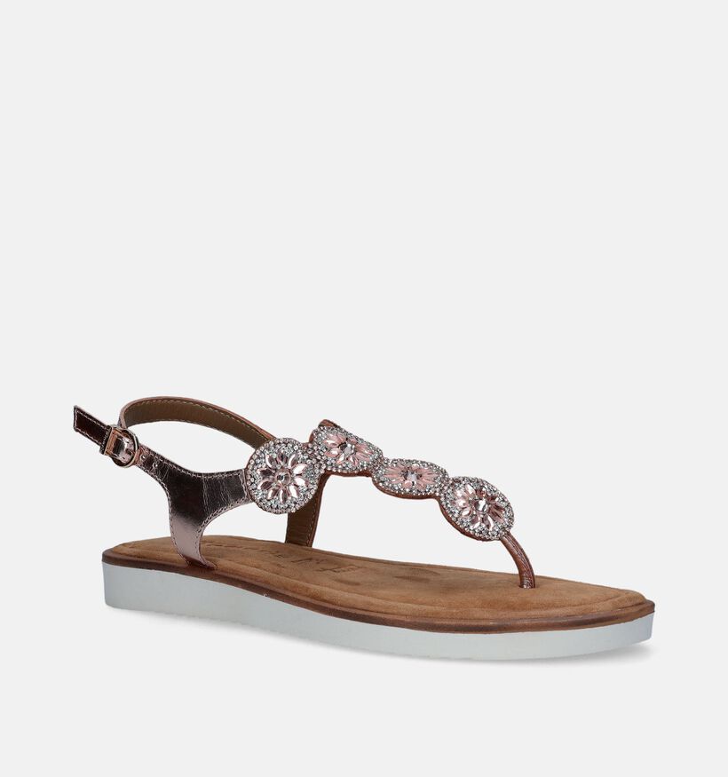 Tamaris Rose Gold Sandalen voor dames (341333)