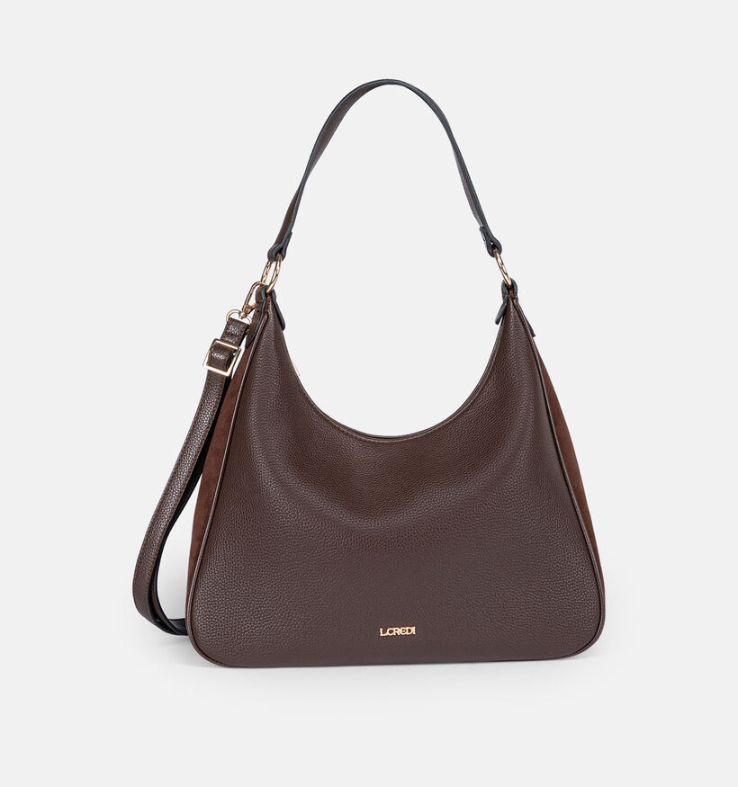 L.Credi Sacs &agrave; bandouli&egrave;re en Marron pour femmes (379611)