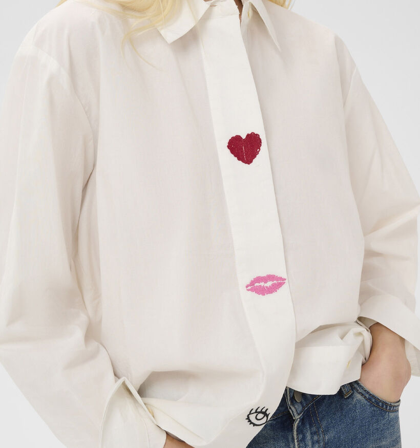 Culture Odette Witte Hemd voor dames (377005)