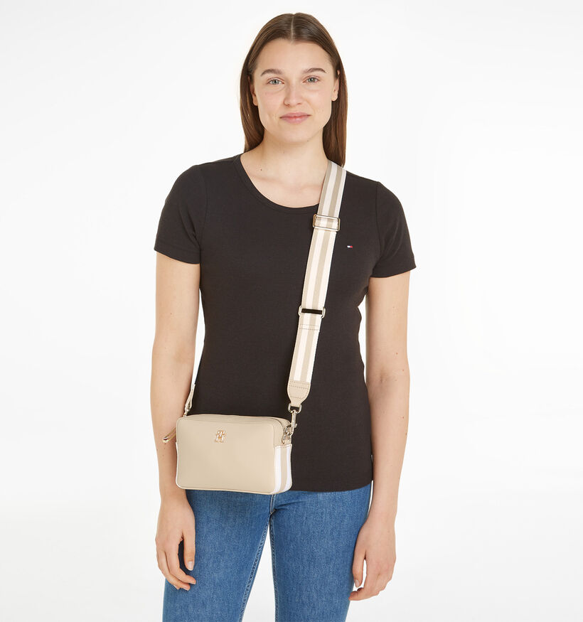 Tommy Hilfiger Essential SC Camera Bag Sac porté croisé en Beige pour femmes (343592)