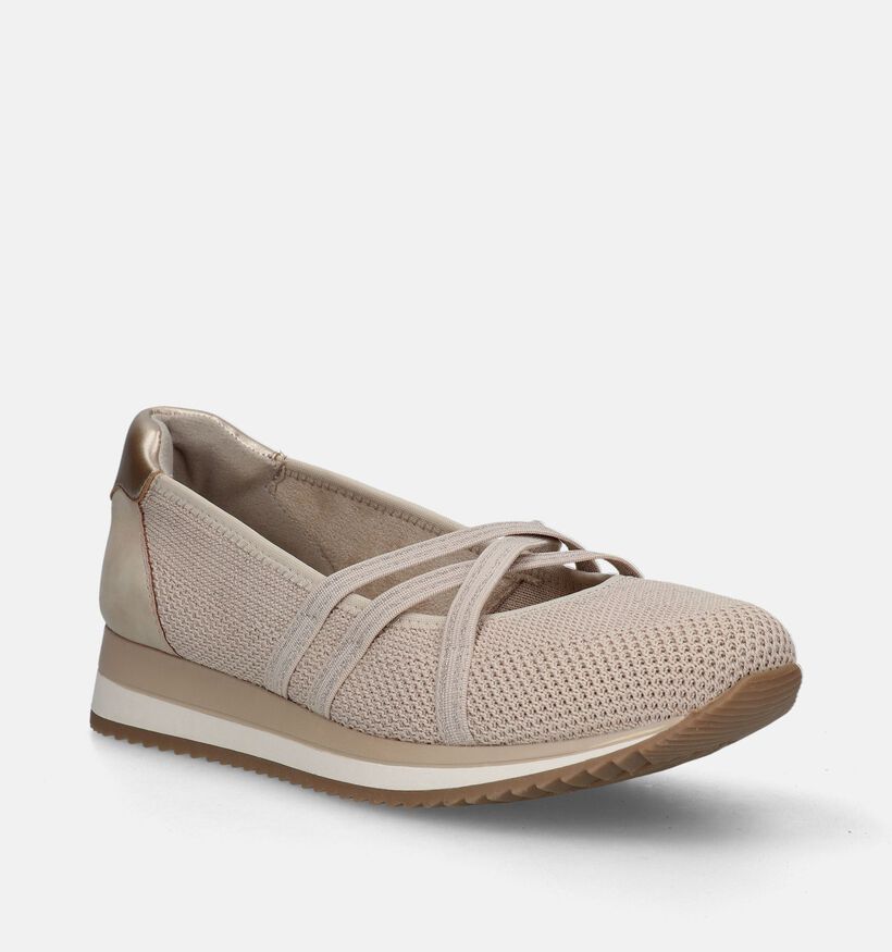 Jana Chaussures à enfiler en Or pour femmes (336052)