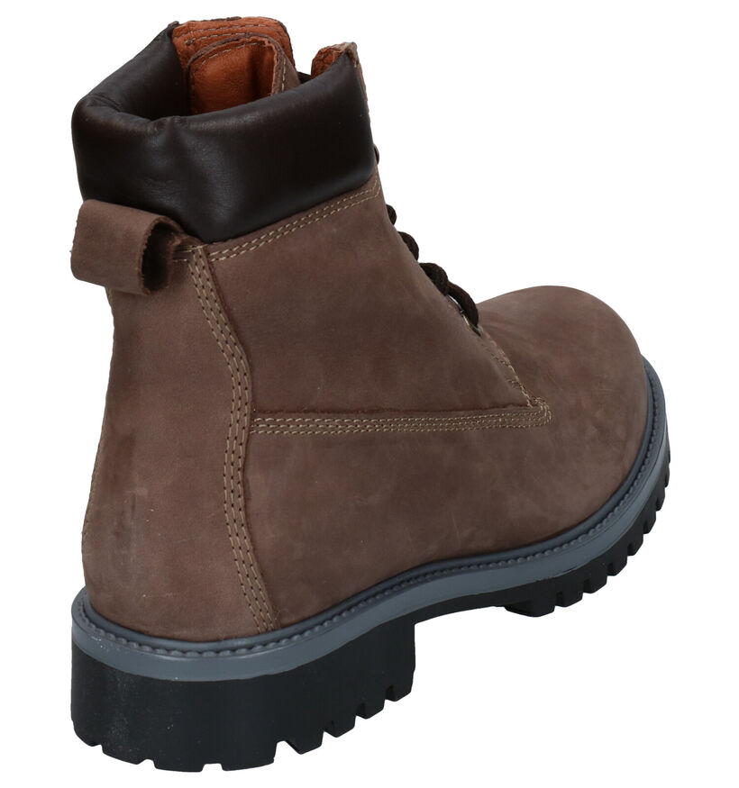 Dazzle Bruine Boots in nubuck (299210)