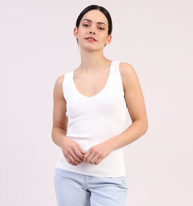 comma witte Top voor dames (327321)