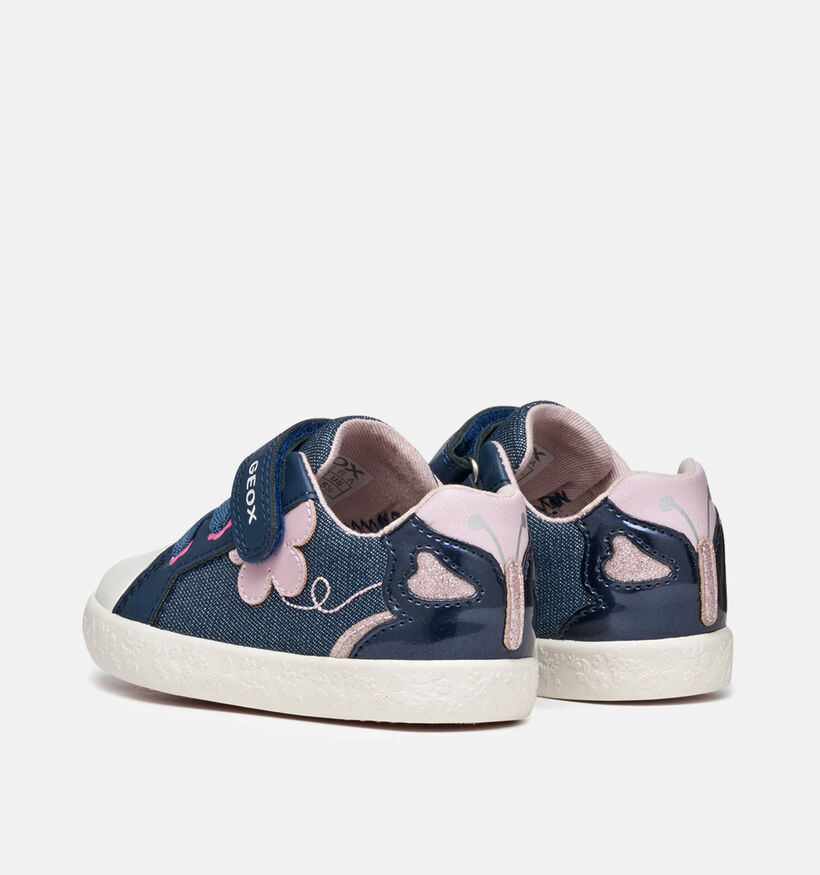 Geox Gisli Blauwe Babyschoentjes voor meisjes (356402) - geschikt voor steunzolen