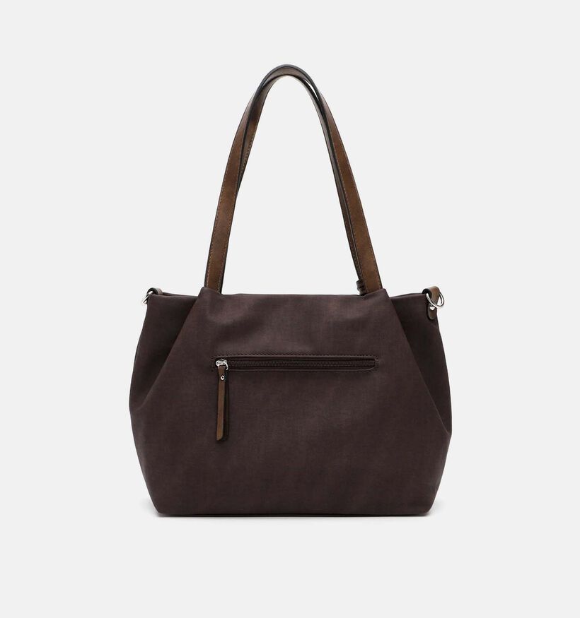 Emily & Noah Elke Donkerbruine Schoudertas voor dames (378838)