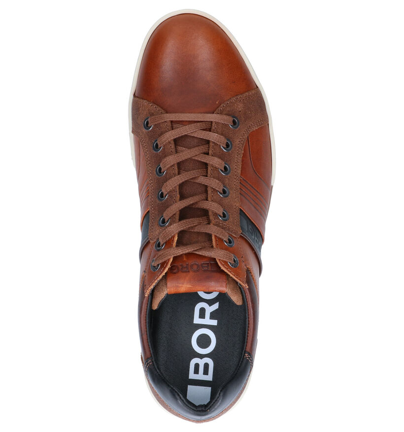 Björn Borg Coltrane Chaussures basses en Cognac en cuir (254792)