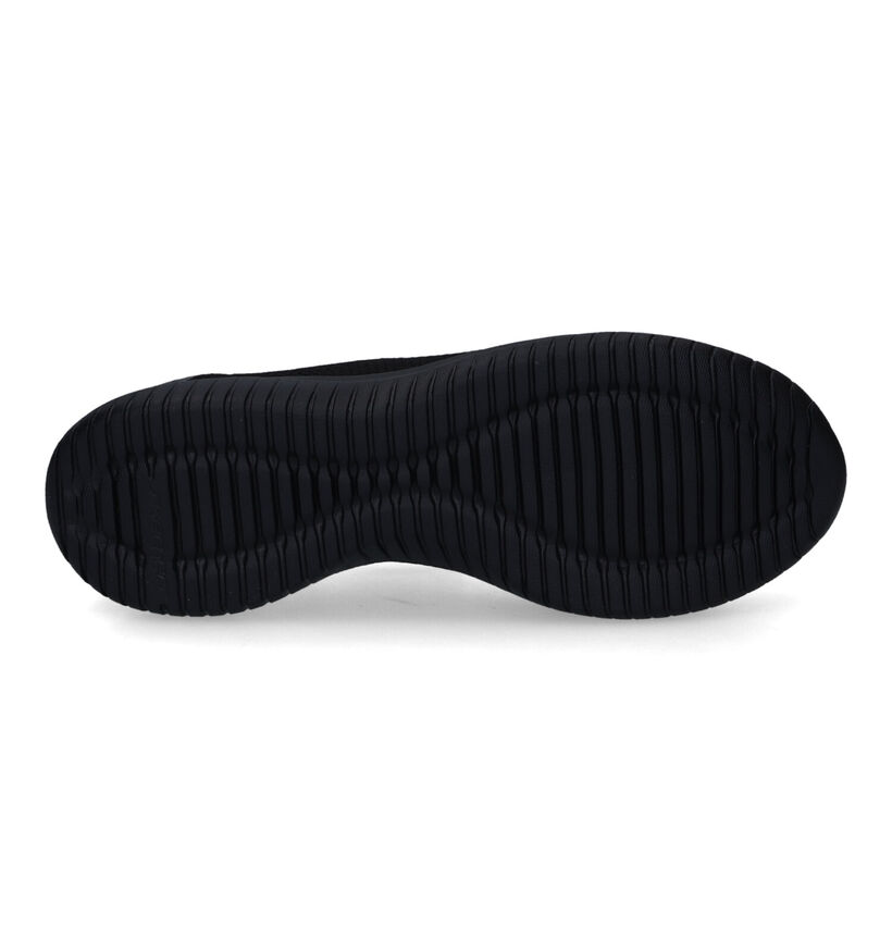 Skechers Ultra Flex First Take Zwarte Slip-on Sneakers voor dames (310629) - geschikt voor steunzolen