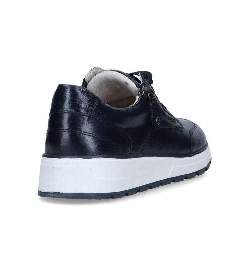 Tamaris Comfort Chaussures à lacets en Bleu pour femmes (323039) - pour semelles orthopédiques