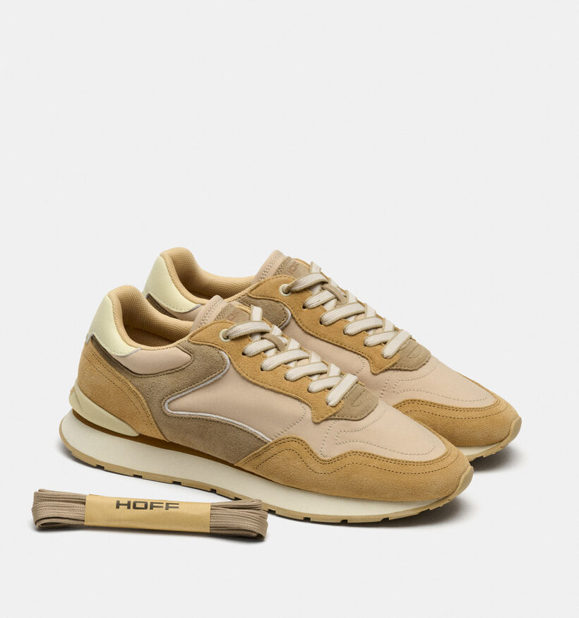 HOFF City Camel Bruine Sneakers voor dames (367342) - geschikt voor steunzolen