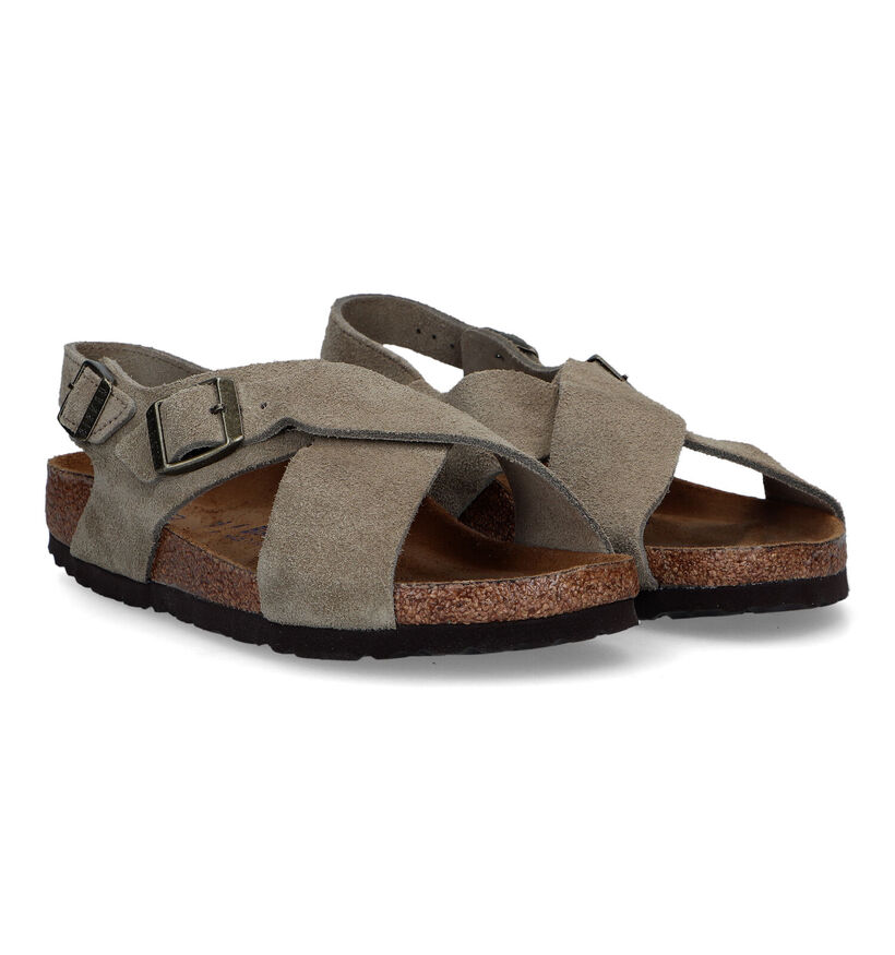 Birkenstock Tulum Taupe Sandalen voor dames (322770)