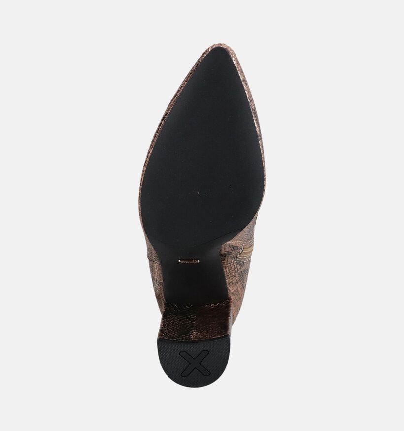 Mexx Krystal Indy Gouden Lange Laarzen met Hoge Hak voor dames (378554)