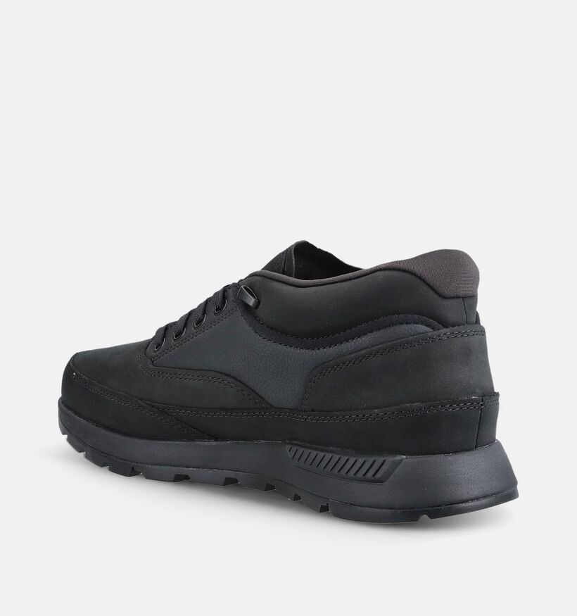 Timberland Euro Grid Mid Baskets basses en Noir pour hommes (378146) - pour semelles orthop&eacute;diques