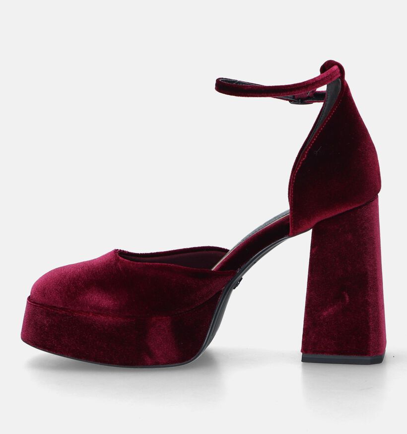 Tamaris Escarpins Velour plateforme en Vert pour femmes (330530)