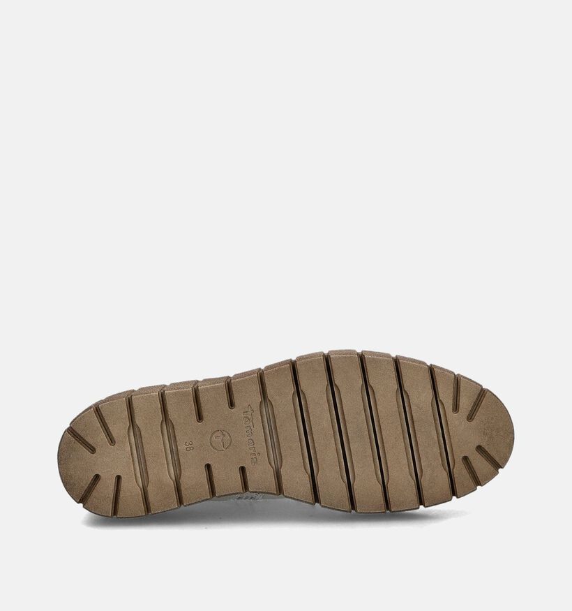 Tamaris Bottines Fourrées en Beige pour femmes (346646) - pour semelles orthopédiques