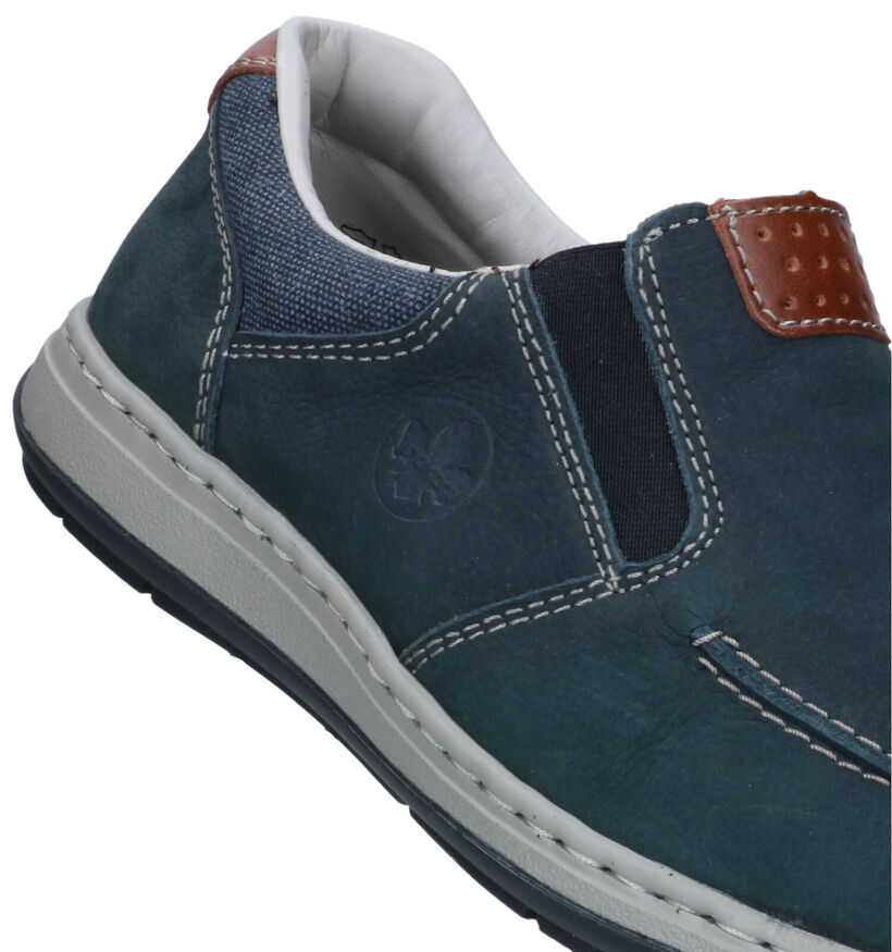 Rieker Chaussures à enfiler en Bleu foncé pour hommes (320269) - pour semelles orthopédiques