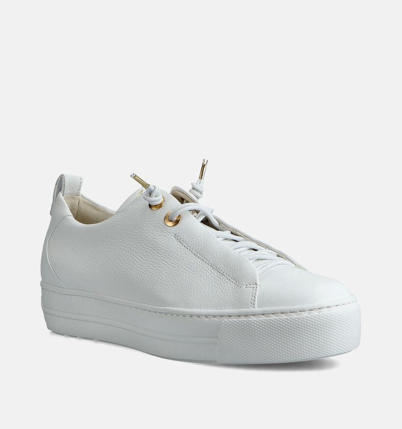 Paul Green Baskets habillées en Blanc pour femmes (374109)