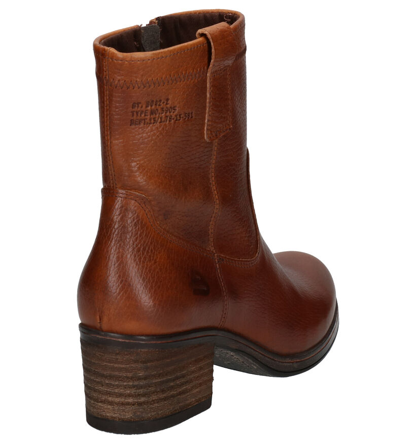Bullboxer Bottes basses en Cognac en cuir (256490)