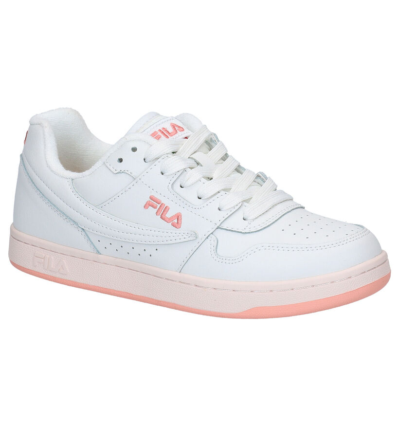 Fila Arcade Low Witte Sneakers in kunstleer (274636)