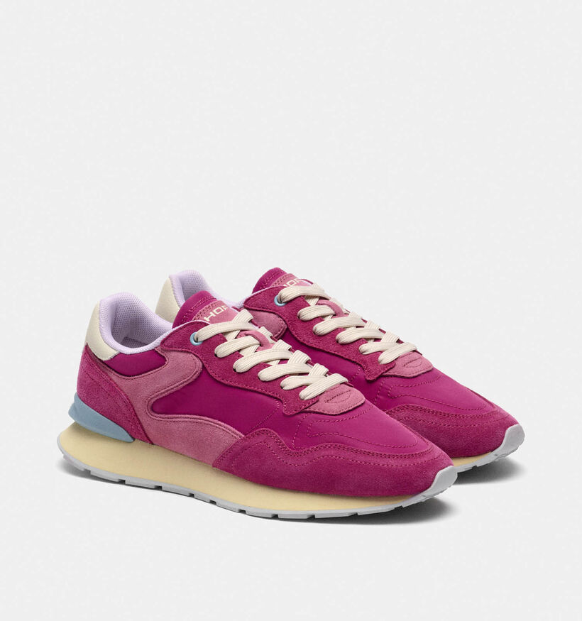 HOFF City Retro Fuchsia Veterschoenen voor dames (368462) - geschikt voor steunzolen