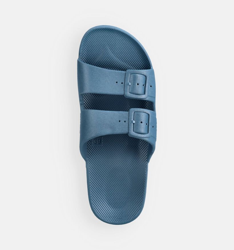 Freedom Moses Original Basic Blauwe Slippers voor dames (370851)