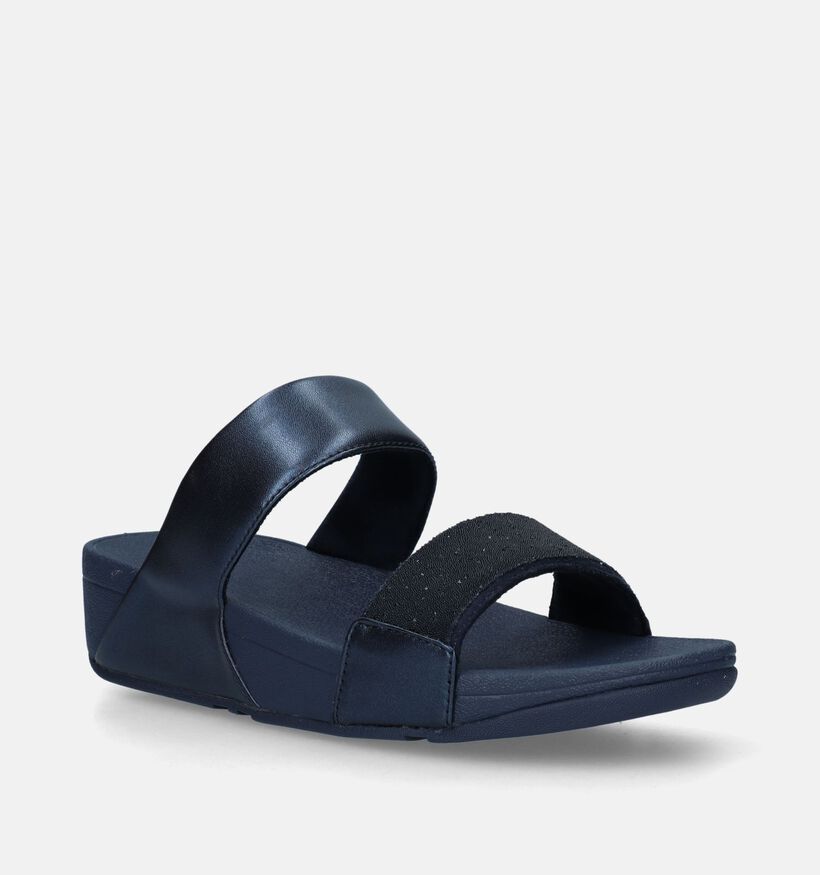 FitFlop Lulu Opul Nu-pieds en Bleu pour femmes (336973)