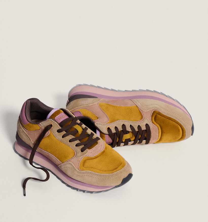 HOFF City Reykjavik Taupe Sneakers voor dames (343708) - geschikt voor steunzolen
