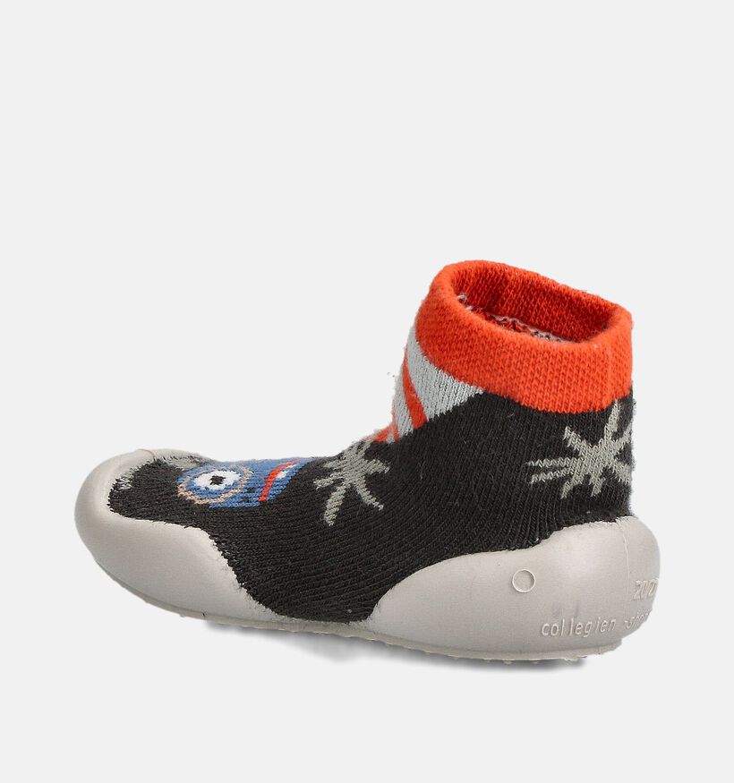 Collégien Zwarte Pantoffels voor meisjes, jongens (364991) - geschikt voor steunzolen