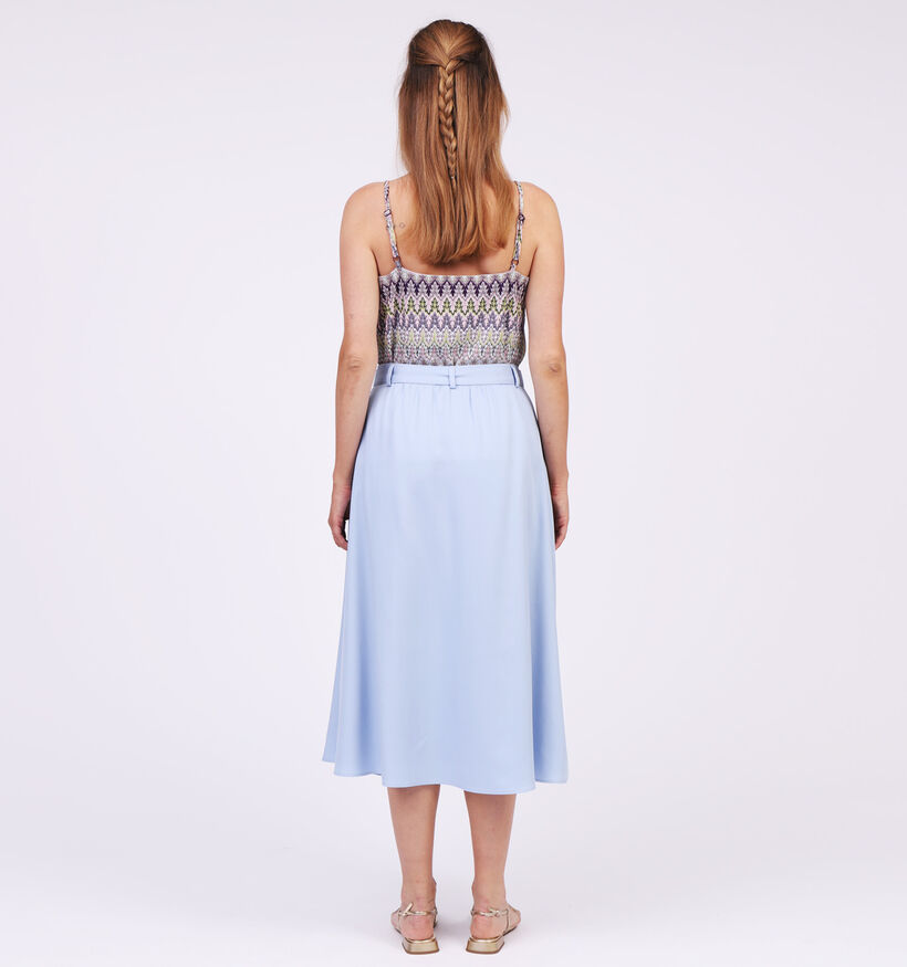 comma Jupe Mi-longue en Bleu (313235)