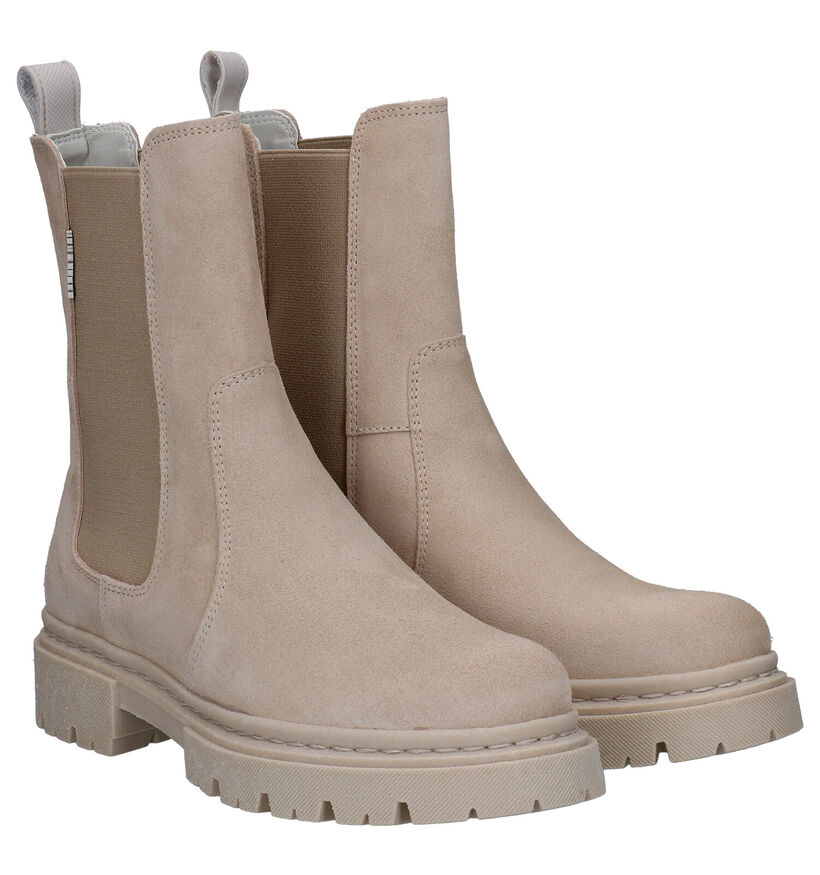 Bullboxer Beige Boots in nubuck (292716)