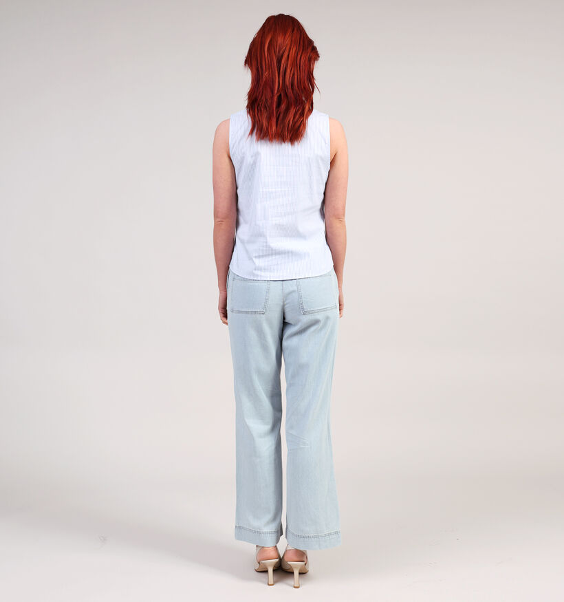 JDY Blouse Zonder Mouwen Lichtblauw voor dames (366398)