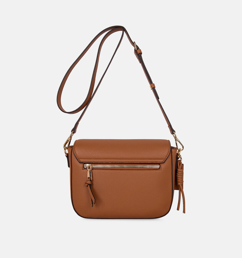 Laurent David Cognac Crossbodytas voor dames (381558)