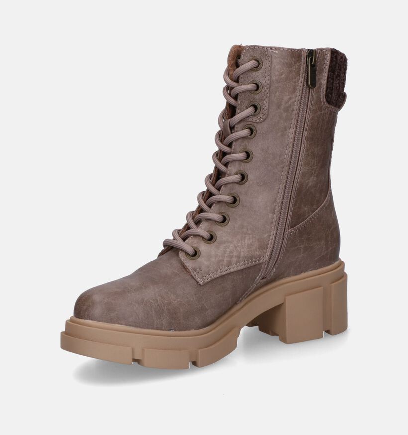 Blowfish Malibu Curfew Bottines en Taupe pour femmes (314146)