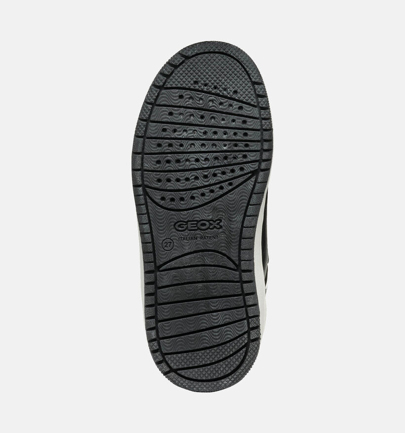 Geox Washiba Baskets en Noir pour filles (345947) - pour semelles orthopédiques