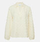 comma Lichtbeige Blouse voor dames (372201)