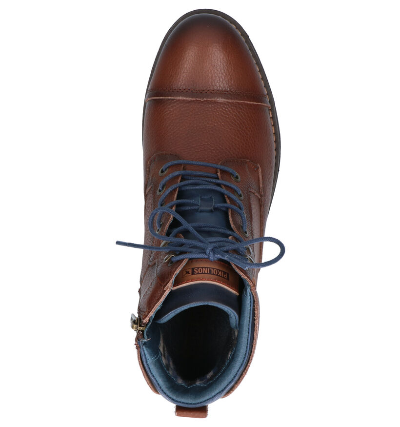 Pikolinos York Bottines en Marron en cuir (261420)