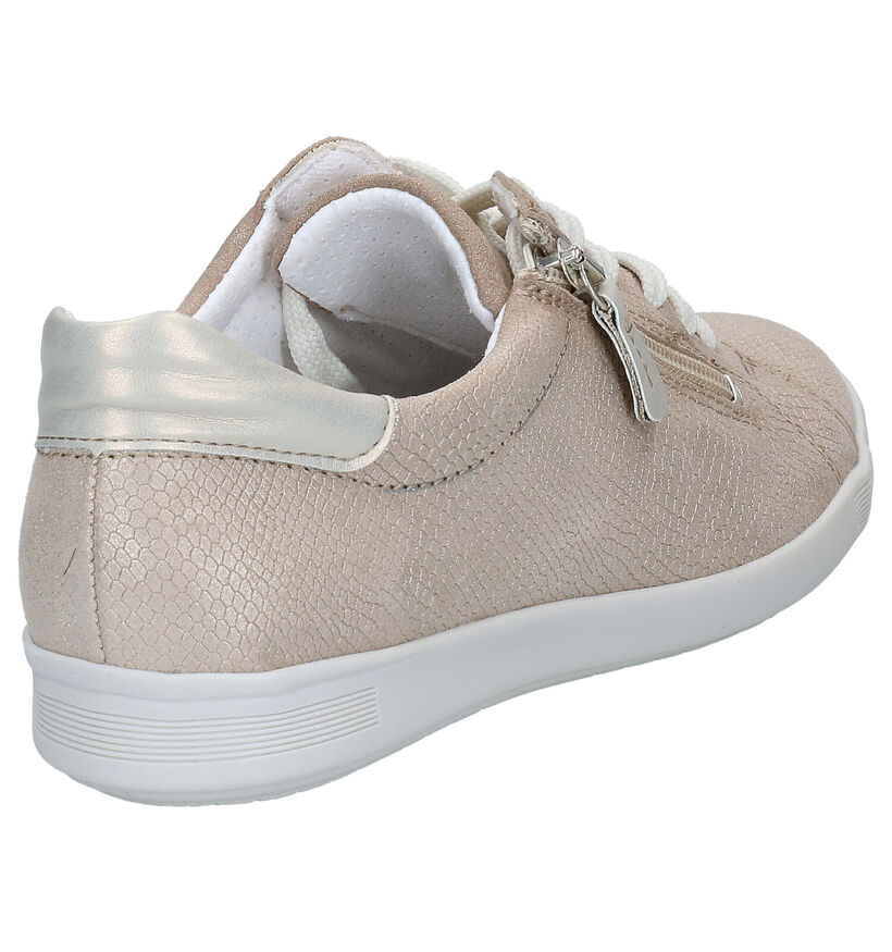 Mirel Sally Gouden Lage Schoenen in leer (285560)