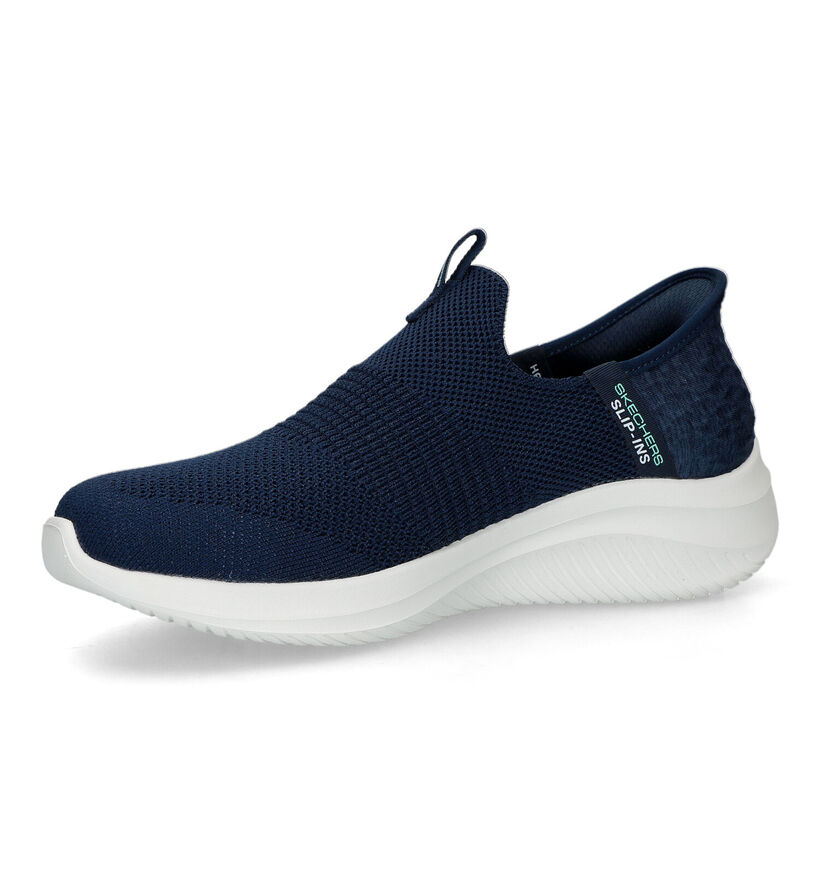 Skechers Ultra Flex 3.0 Smooth Step Zwarte Slip-ins voor dames (326227)