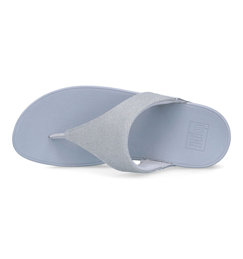 FitFlop Lulu Toepost Zwarte Teenslippers voor dames (353816)