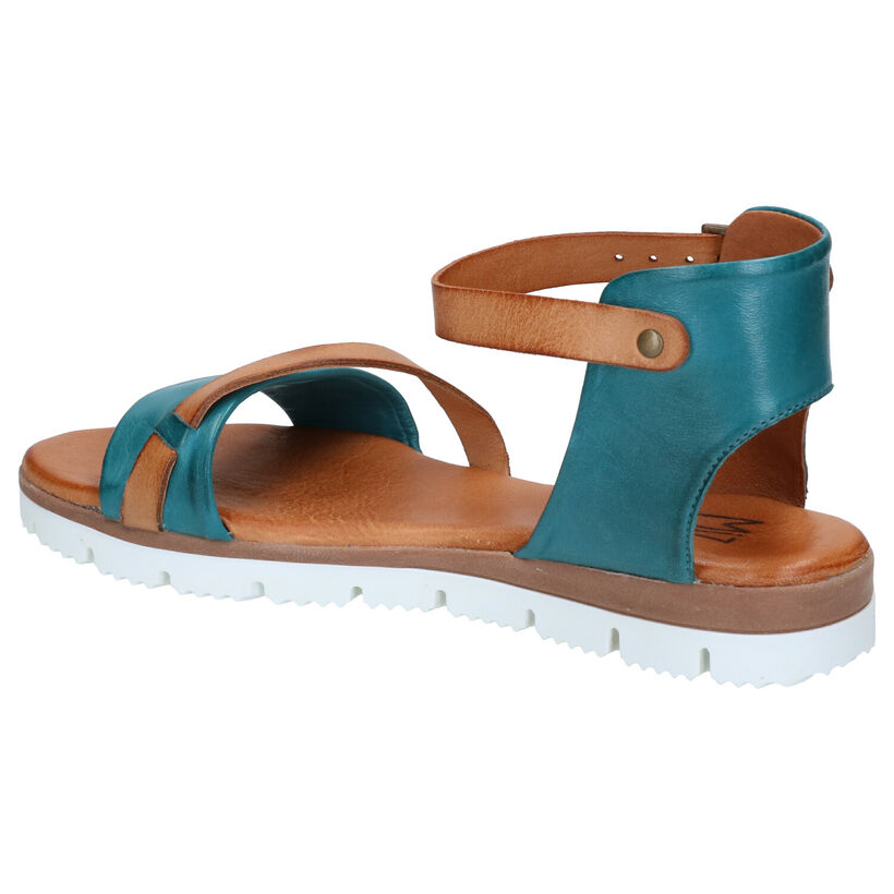 Miz Mooz Shep Sandales en Turquoise en cuir (272238)