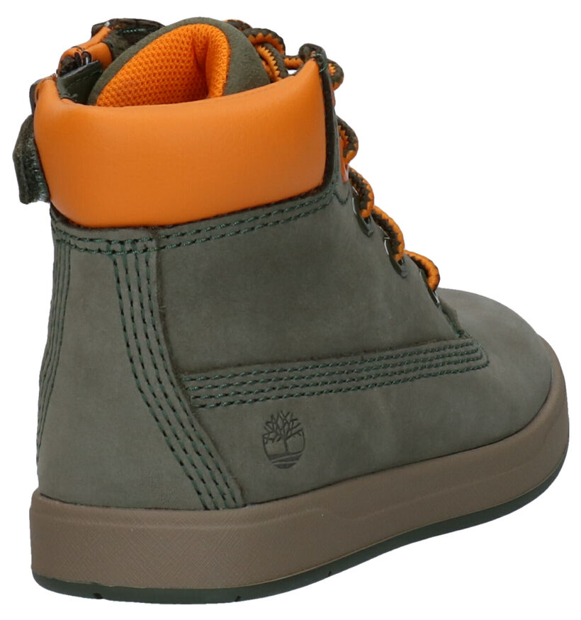 Timberland Davis Square 6 Inch Bottines en Noir pour garçons (293805) - pour semelles orthopédiques