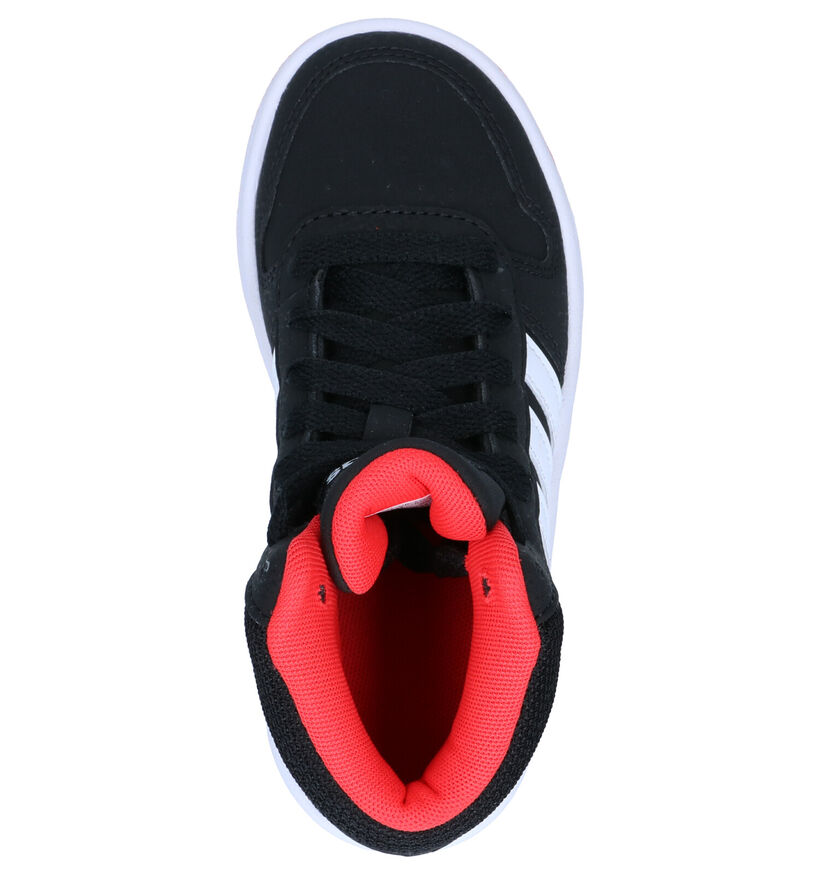 adidas Hoops Zwarte Sneakers voor jongens (299867)