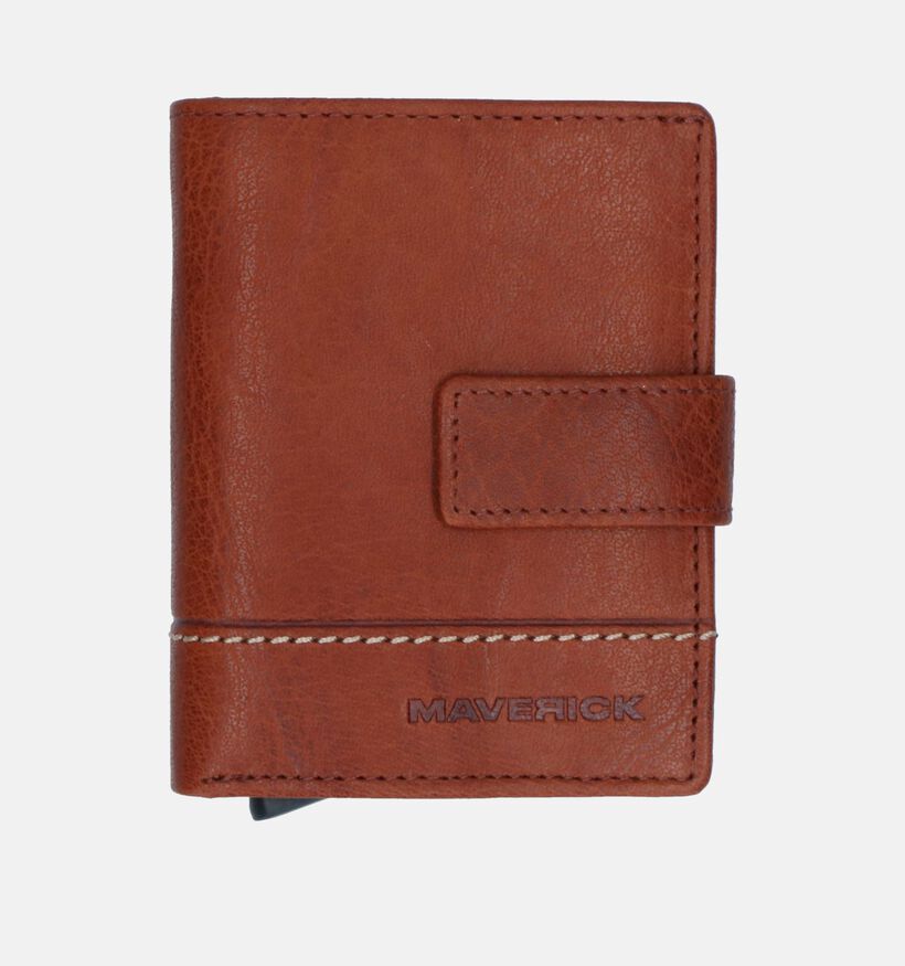 Maverick Cognac Kaartenhouder voor heren (359907)