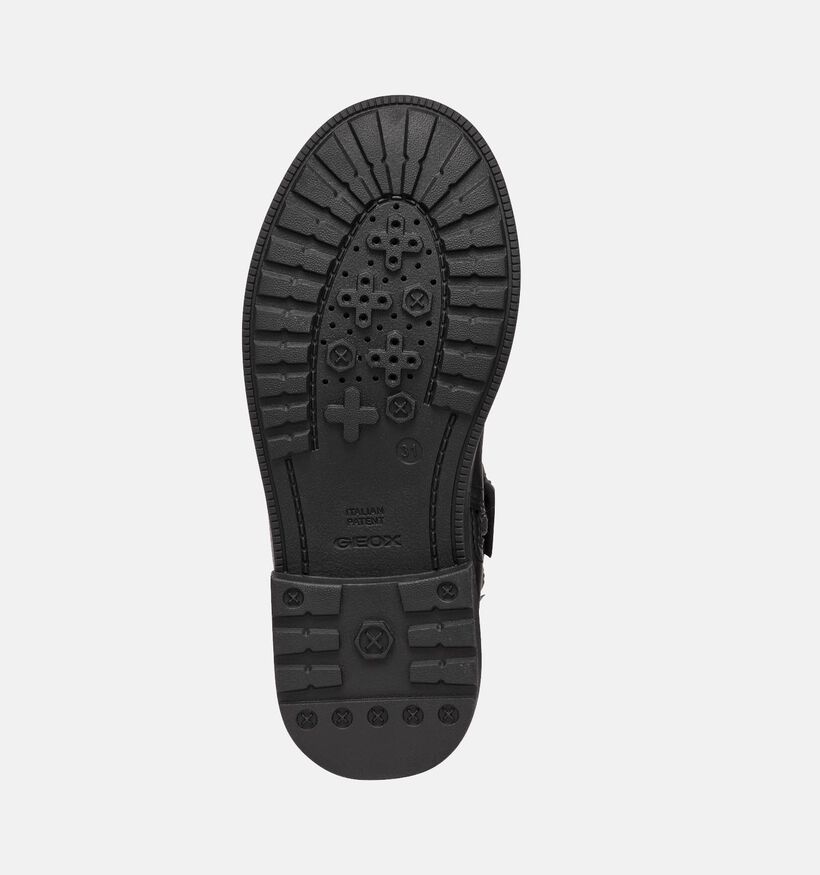 Geox Eclair Bottes en Noir pour filles (344536) - pour semelles orthopédiques