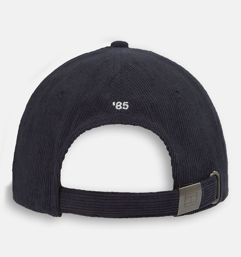 Tommy Hilfiger Flag Corduroy Soft 6 Casquette en Bleu pour femmes, hommes (346522)